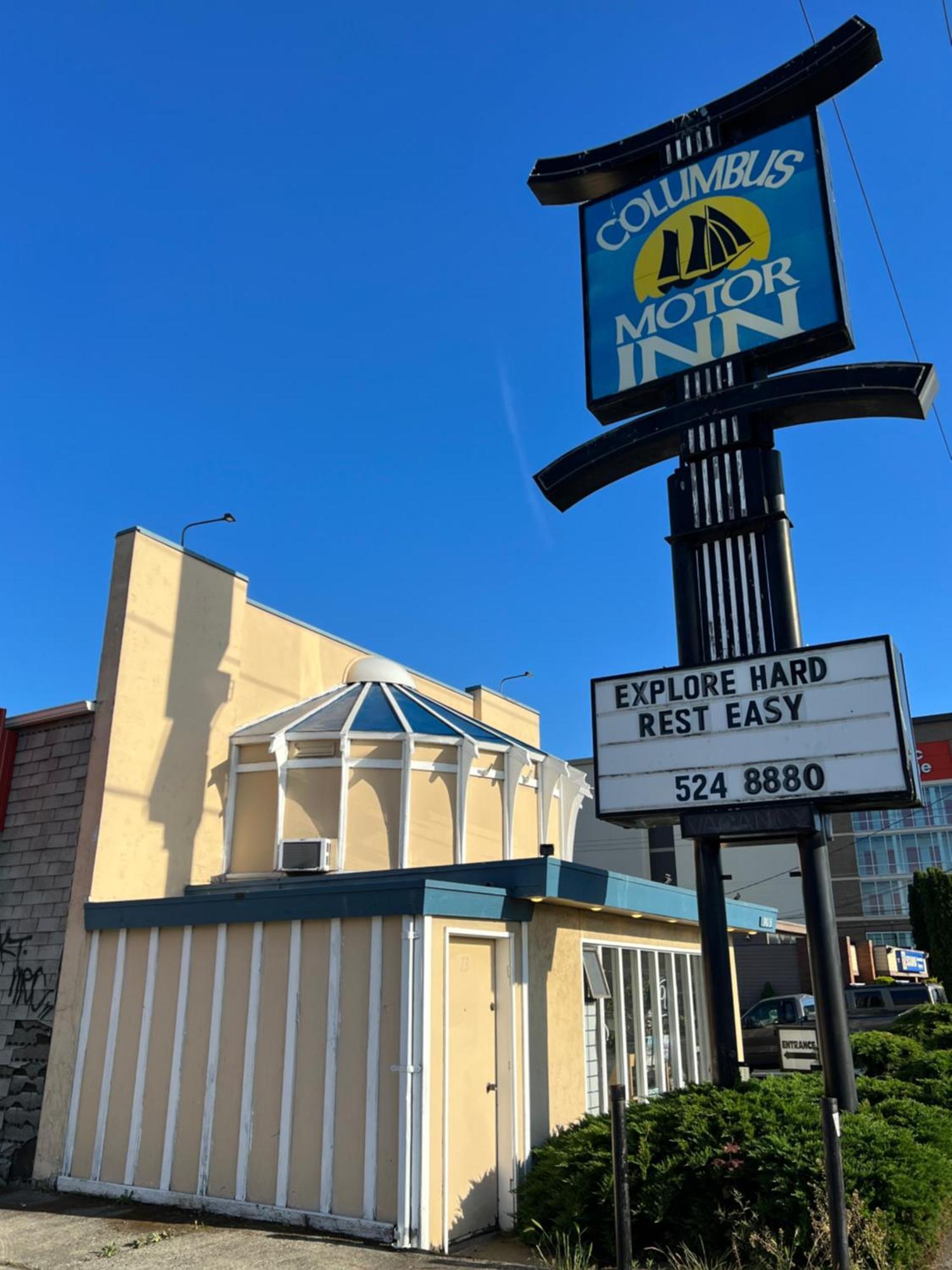 Columbus Motor Inn Σιάτλ Εξωτερικό φωτογραφία